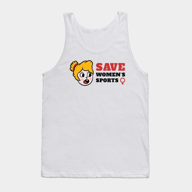 save women sports Tank Top by FlatDesktop